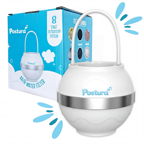 Postura™ Bath Water Filter – Cleaner Water for Healthier Skin & Hair